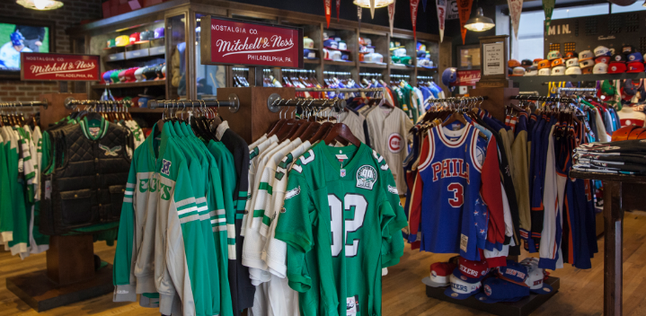Perfect Fitting of Mitchell and Ness Shirts with Company Info!