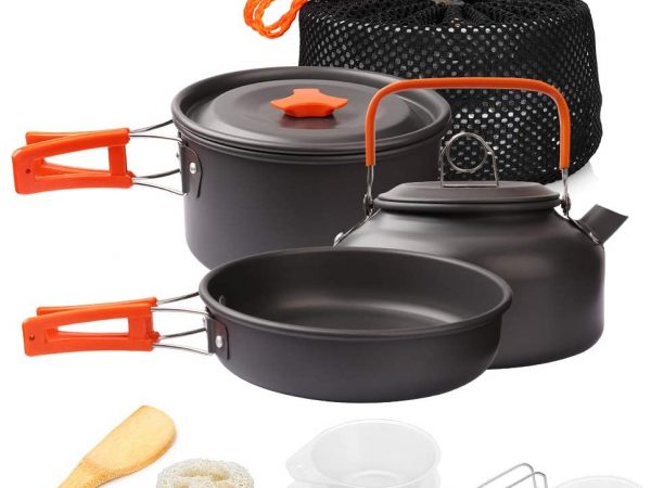 Make Your Camping Tour Memorable With Amazing camping cooking set