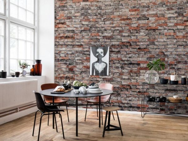 Methods for Painting Your Industrial Brick Wallpaper