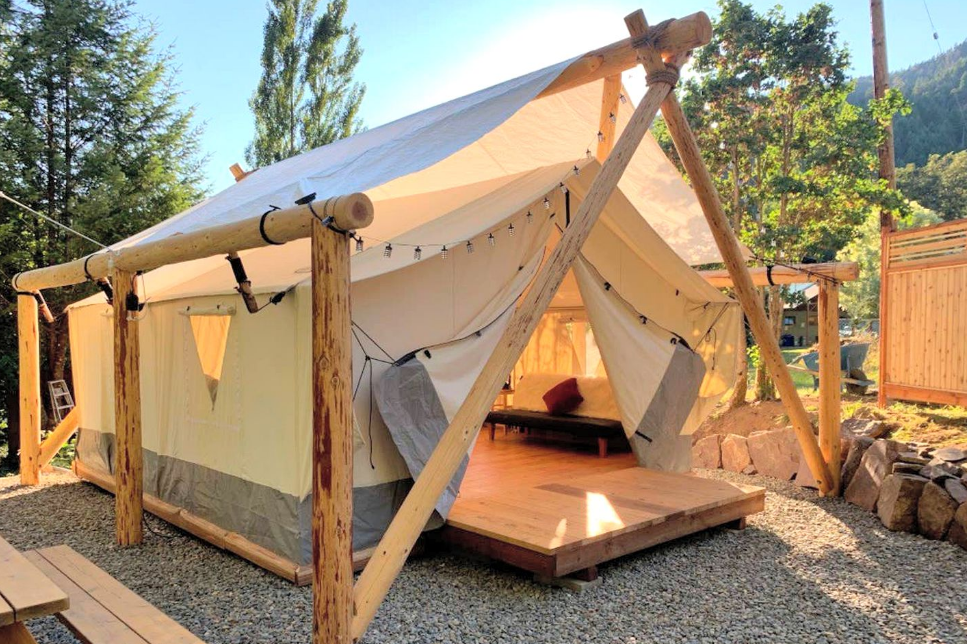 large camping tents