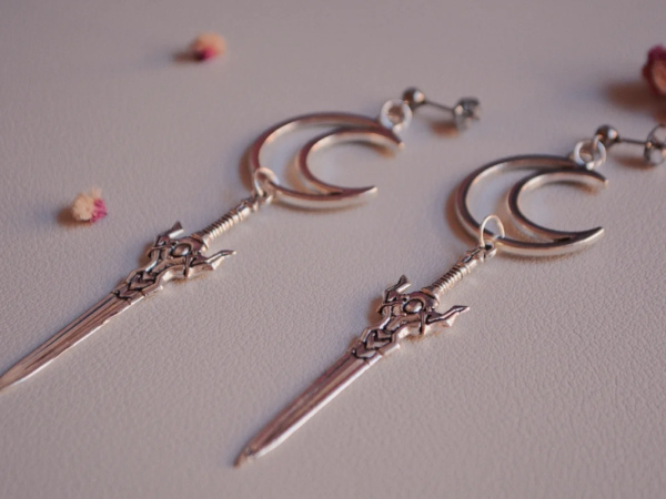 Sword Earrings and More: Making Novelty Jewellery Tasteful